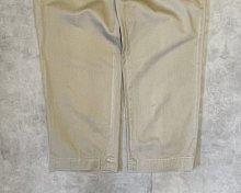 他の写真2: 70'S アメリカ軍 US ARMY コットン100% チノパンツ W36L31 SCOVILLブラスジップ (VINTAGE)