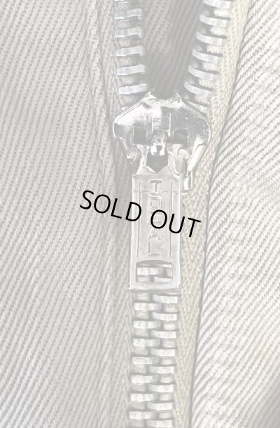 画像3: 60'S アメリカ軍 US ARMY コットン100% チノパンツ W40L31 IDEALアルミジップ (VINTAGE)