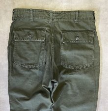 他の写真3: 70'S アメリカ軍 US ARMY "OG107" コットンサテン ベイカーパンツ ミリタリーグリーン W34L29 (VINTAGE)