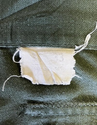 画像3: 60'S アメリカ軍 US ARMY "OG107" コットンサテン ベイカーパンツ ミリタリーグリーン W34L33 (VINTAGE)