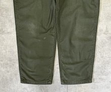 他の写真2: 70'S アメリカ軍 US ARMY "OG107" コットンサテン ベイカーパンツ ミリタリーグリーン W34L29 (VINTAGE)
