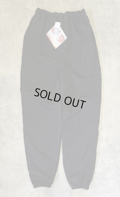 画像1: アメリカ軍 US ARMY IPFU ナイロン トレーニングパンツ ブラック (DEADSTOCK)