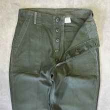 他の写真1: 70'S アメリカ軍 US ARMY "OG107" コットンサテン ベイカーパンツ ミリタリーグリーン W32L31 (VINTAGE)