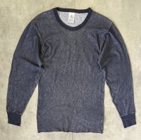INDERA MILLS サーマル 長袖 Tシャツ ネイビー (VINTAGE)