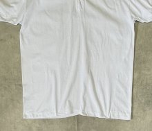 他の写真3: RACE BRAND 袖リブ付き シングルステッチ ヘンリーネック Tシャツ ホワイト (VINTAGE)