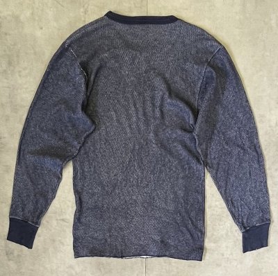 画像3: INDERA MILLS サーマル 長袖 Tシャツ ネイビー (VINTAGE)