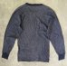 画像3: INDERA MILLS サーマル 長袖 Tシャツ ネイビー (VINTAGE) (3)