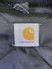 画像2: CARHARTT 裏地キルティング ダックベスト フェードブラック (VINTAGE) (2)