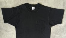 他の写真1: 90'S BVD シングルステッチ 耳付きポケット 半袖 Tシャツ ブラック USA製 (VINTAGE)