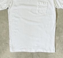 他の写真2: 80'S J.CREW 旧タグ シングルステッチ ポケット付き 半袖 Tシャツ ホワイト USA製 (VINTAGE)