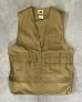 画像1: 70'S IDEAL ハンティングベスト TALONジップ タン (VINTAGE) (1)