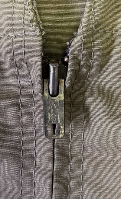 画像3: 70'S IDEAL ハンティングベスト TALONジップ タン (VINTAGE)