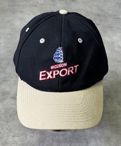 画像2: MOLSON EXPORT 6パネル ベースボールキャップ ツートンカラー (USED)