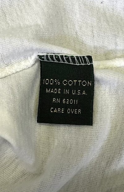 画像4: 80'S J.CREW 旧タグ シングルステッチ ポケット付き 半袖 Tシャツ ホワイト USA製 (VINTAGE)