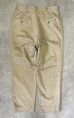 画像3: 50'S アメリカ軍 US ARMY "MIL-T-2064C" ボタンフライ チノパンツ ベージュ (VINTAGE) (3)
