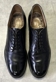 他の写真1: 60'S アメリカ軍 US NAVY "D.J.LEAVENWORTH製" 6アイレット レザーソール サービスシューズ US8R (VINTAGE)