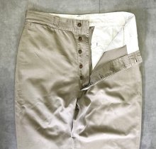 他の写真1: 50'S アメリカ軍 US ARMY "MIL-T-2064C" ボタンフライ チノパンツ ベージュ (VINTAGE)