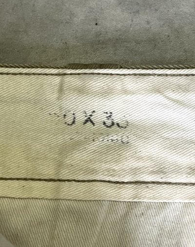 画像4: 50'S アメリカ軍 US ARMY "MIL-T-2064B" ボタンフライ チノパンツ ベージュ (VINTAGE)