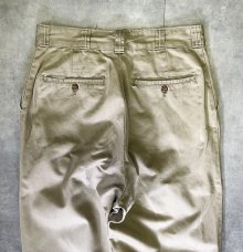 他の写真3: 50'S アメリカ軍 US ARMY "MIL-T-2064B" ボタンフライ チノパンツ ベージュ (VINTAGE)