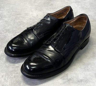 画像1: 80'S アメリカ軍 US NAVY "CRADDOCK-TERRY製" ラバーソール サービスシューズ US8R (VINTAGE)