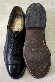 他の写真3: 60'S アメリカ軍 US NAVY "D.J.LEAVENWORTH製" 6アイレット レザーソール サービスシューズ US8R (VINTAGE)