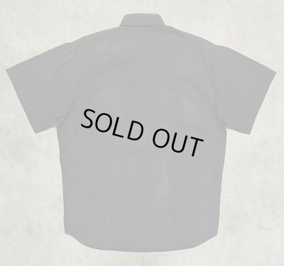 画像4: 90'S RRL 三ツ星タグ ポプリン 半袖 ワークシャツ ブラック (VINTAGE)