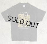 90'S UNITY シングルステッチ 両面プリント 半袖 Tシャツ ブラック USA製 (VINTAGE)