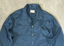 他の写真1: 60'S McGREGOR "WONDER-FUL-FIT" オープンカラーシャツ ダークブルー USA製 (VINTAGE)