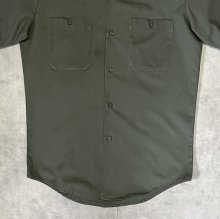 他の写真3: 70'S SEARS "PERMA-PREST" 半袖 ワークシャツ オリーブ (VINTAGE)