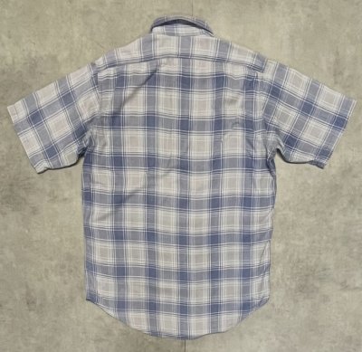 画像3: 90'S RRL 三ツ星タグ ライトフランネル 半袖 ワークシャツ チェック柄 (VINTAGE)