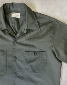 他の写真2: 70'S SEARS "PERMA-PREST" 半袖 ワークシャツ オリーブ (VINTAGE)