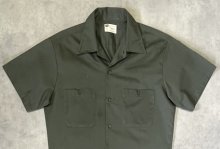 他の写真1: 70'S SEARS "PERMA-PREST" 半袖 ワークシャツ オリーブ (VINTAGE)