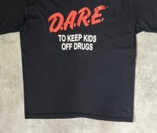 他の写真3: 90'S D.A.R.E. シングルステッチ 半袖 Tシャツ ブラック (VINTAGE)