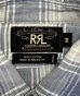 画像2: 90'S RRL 三ツ星タグ ライトフランネル 半袖 ワークシャツ チェック柄 (VINTAGE) (2)