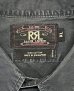 画像2: 90'S RRL 三ツ星タグ ポプリン 半袖 ワークシャツ ブラック (VINTAGE) (2)