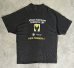 画像4: 90'S UNITY シングルステッチ 両面プリント 半袖 Tシャツ ブラック USA製 (VINTAGE) (4)