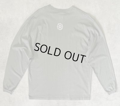 画像4: 00'S PATAGONIA  x LOTUS DESIGNS "BENEFICIAL T'S" 両面ロゴ刺繍 長袖 Tシャツ オリーブ (VINTAGE)