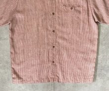 他の写真3: 03'S PATAGONIA ヘンプ100% 半袖 オープンカラーシャツ チェック柄 (VINTAGE)