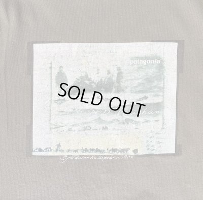 画像5: 90'S PATAGONIA "BENEFICIAL T'S" バックプリント 長袖 Tシャツ カーキ USA製 (VINTAGE)