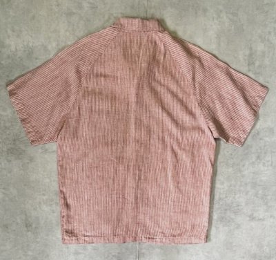 画像3: 03'S PATAGONIA ヘンプ100% 半袖 オープンカラーシャツ チェック柄 (VINTAGE)