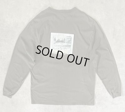 画像4: 90'S PATAGONIA "BENEFICIAL T'S" バックプリント 長袖 Tシャツ カーキ USA製 (VINTAGE)