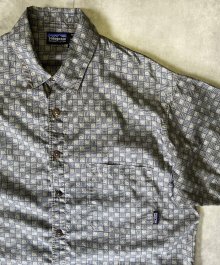 他の写真2: 90'S PATAGONIA 半袖 ACシャツ チェック柄 ポルトガル製 (VINTAGE)
