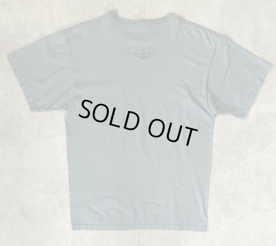 画像3: 90'S PATAGONIA 黒タグ オーバルロゴ刺繍 半袖 ポケット付きTシャツ ブルーグレー USA製 (VINTAGE)