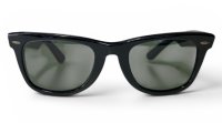 80'S B&L ボシュロム製 RAY-BAN "WAYFARER" サングラス ブラック USA製 (VINTAGE)