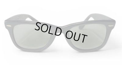 画像1: 80'S B&L ボシュロム製 RAY-BAN "WAYFARER" サングラス マットブラック USA製 (VINTAGE)