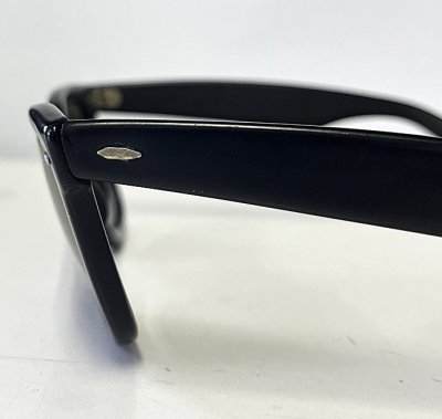 画像3: 80'S B&L ボシュロム製 RAY-BAN "WAYFARER" サングラス マットブラック USA製 (VINTAGE)