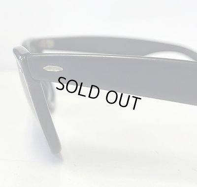 画像3: 80'S B&L ボシュロム製 RAY-BAN "WAYFARER" サングラス マットブラック USA製 (VINTAGE)