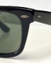 画像4: 80'S B&L ボシュロム製 RAY-BAN "WAYFARER" サングラス ブラック USA製 (VINTAGE) (4)