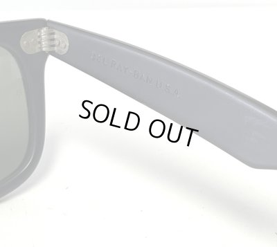 画像5: 80'S B&L ボシュロム製 RAY-BAN "WAYFARER" サングラス マットブラック USA製 (VINTAGE)