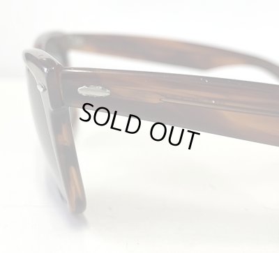 画像3: 80'S B&L ボシュロム製 RAY-BAN "WAYFARER" サングラス べっ甲ブラウン USA製 (VINTAGE)